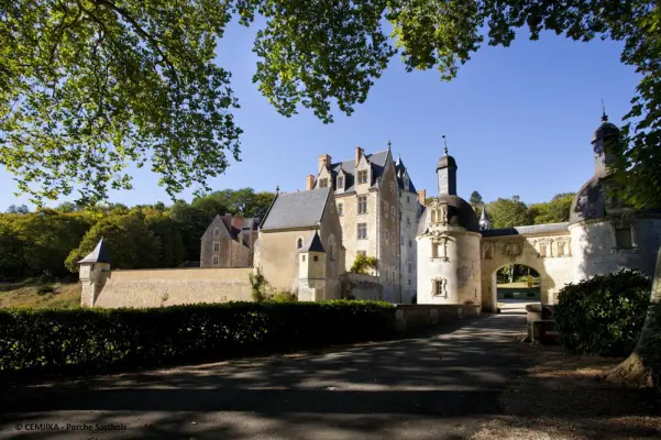 Château de Courtanvaux à Bessé-sur-Braye